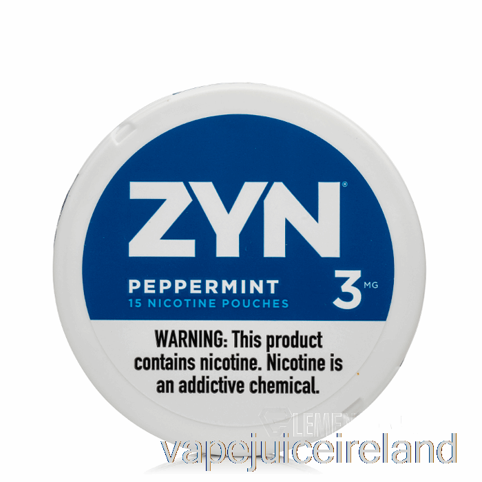 Vape Flavours ZYN Nicotine Pouches - PEPPERMINT 3mg